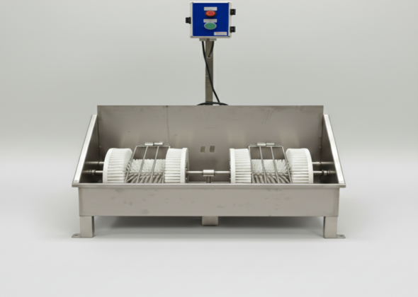 Lava Botas Automatico Escova Dupla